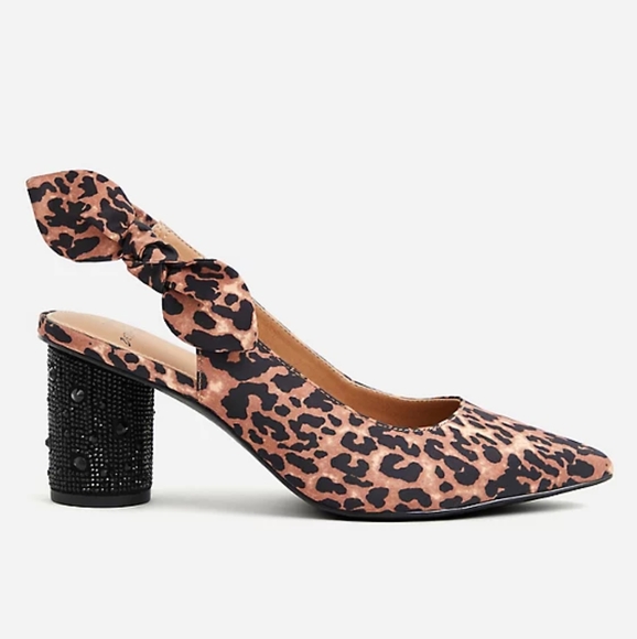 Torrid Betsey Johnson Leopard Pointed Heels - Picture 2 of 9